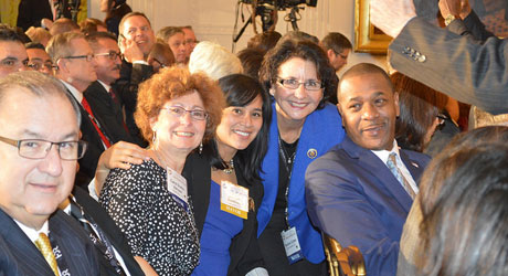 Mayors at the White House (United States Conference of Mayors)