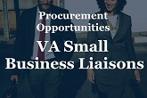 Business Laisons. Advice on potential procurement opportunities