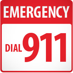 Emergency: dial 911