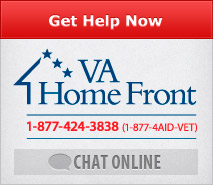 VA's National Center for Homeless Veterans at 1-877-4AID-VET (1-877-424-3838) / Chat online