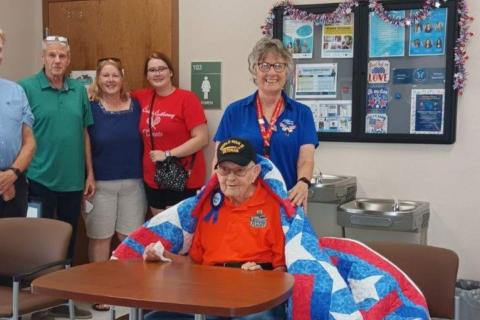 A century of service: Effingham honors veteran George Mette’s 100th birthday | VA Marion Health Care