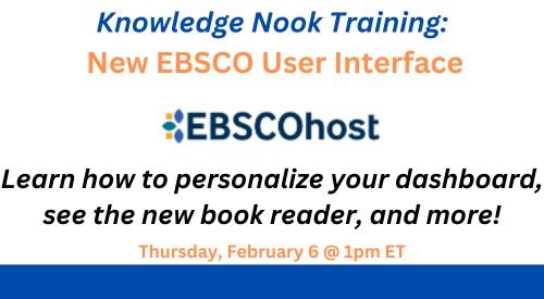 EBSCO UI Webinar