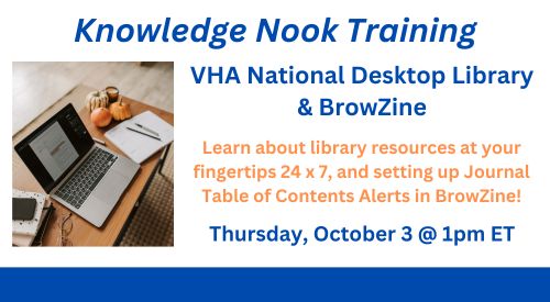 Knowledge Nook for Desktop Library October 3