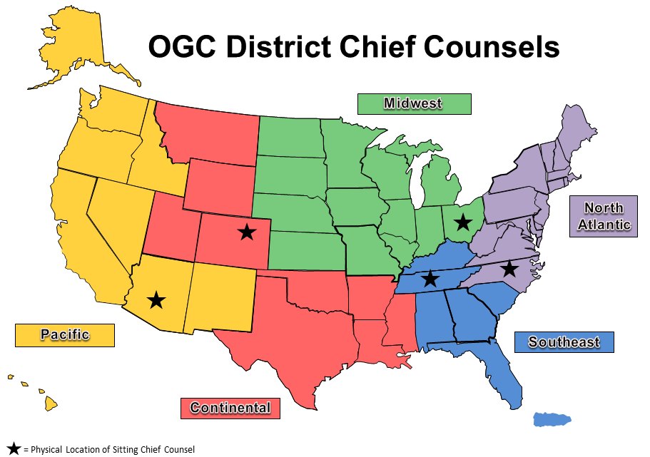 Offices of Chief Counsel in the Districts - Office of General Counsel