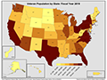 Thumbnail of the Veteran Population by State map